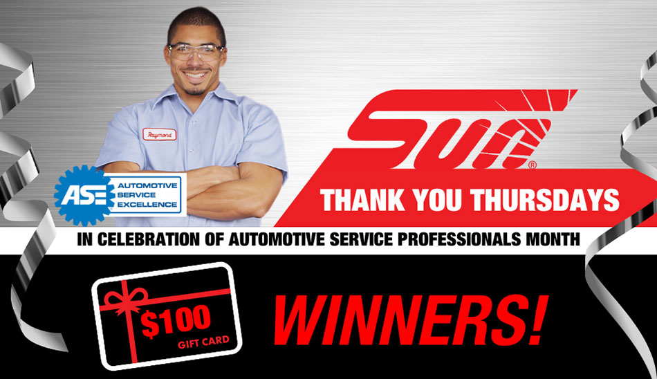 SUN Collision Announces ‘Thank You Thursdays!’ Sweepstakes Winners
