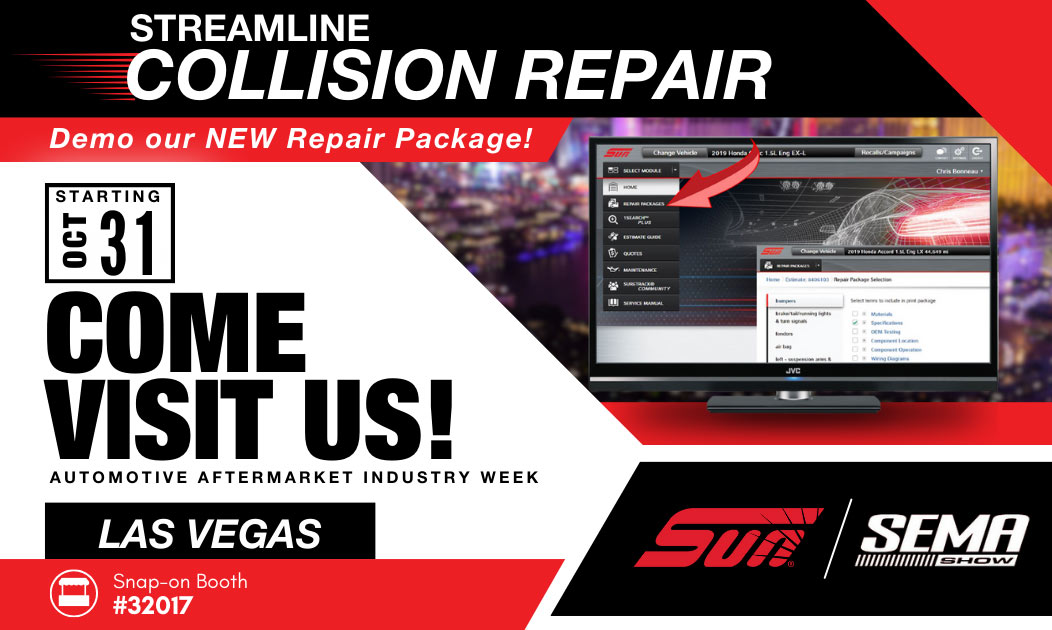 SUN Collision Launches Exclusive Repair Package Solution at SEMA 2023